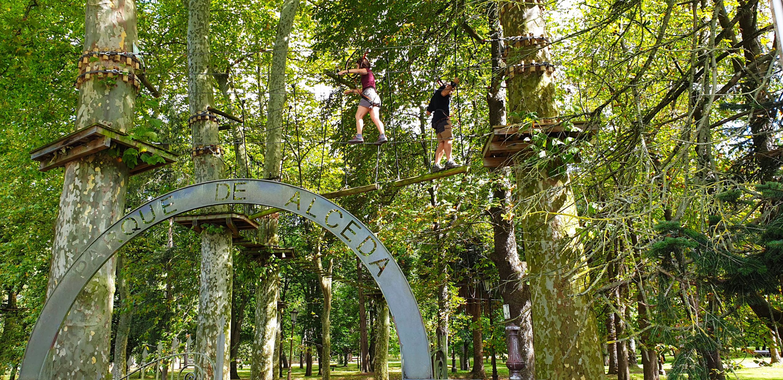 parque de aventura alceda aventura cantabria